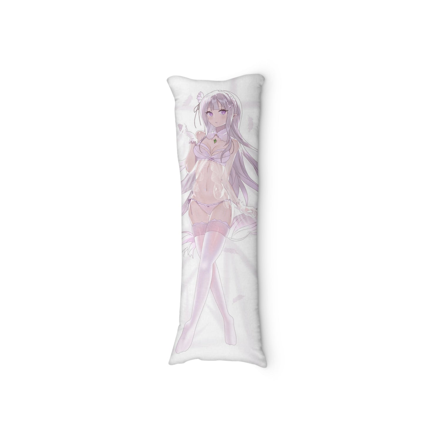 Dakimakura Emilia en robe de mariage sexy | WaifuParadise