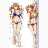 Dakimakura One Piece Nami nue et bikini maillot de bain Sans | WaifuParadise