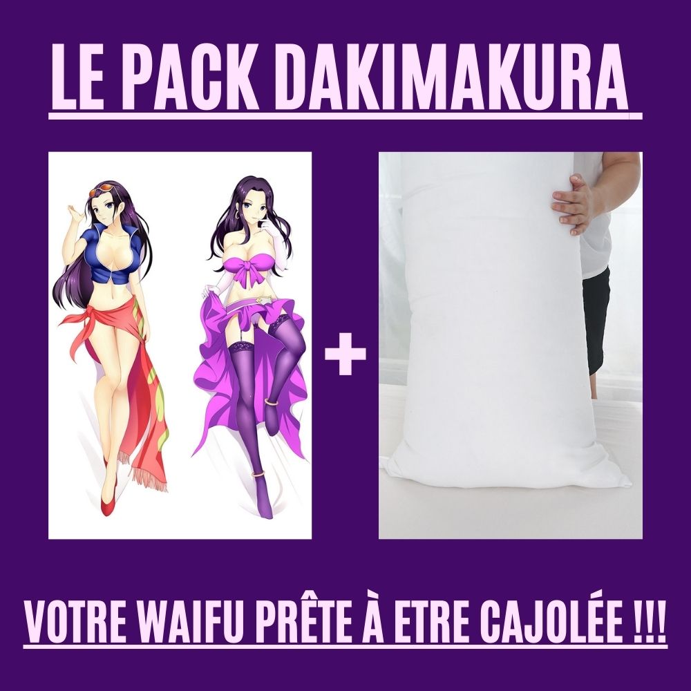 Dakimakura One Piece Nico Robin en uniforme après éllipse et danseuse du ventre Avec | WaifuParadise