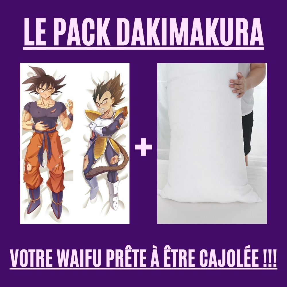 Dakimakura Son Goku Et Végéta Avec | WaifuParadise