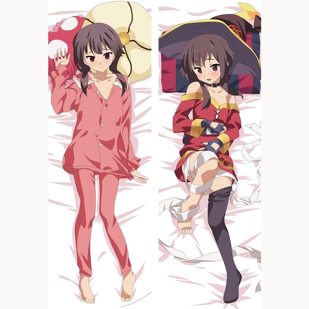Dakimakura Megumin Uniforme & Pyjama Sans | WaifuParadise