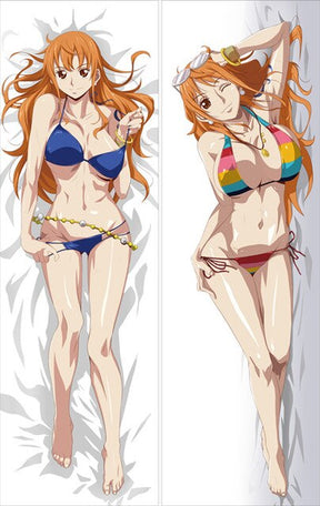Dakimakura One Piece Nami nue et bikini | WaifuParadise